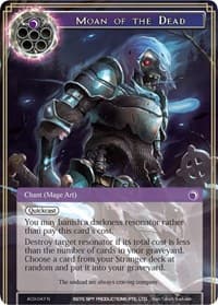 Moan of the Dead - Alice Origin III - Force of Will card