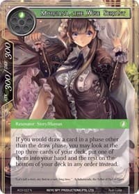 Morgiana, the Wise Servant - Alice Origin III - Force of Will card