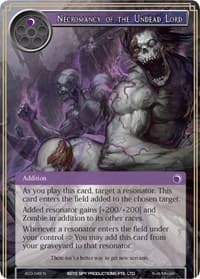 Necromancy of the Undead Lord - Alice Origin III - Force of Will card