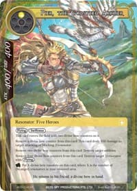 Pier, the Godspeed Archer - Alice Origin III - Force of Will card