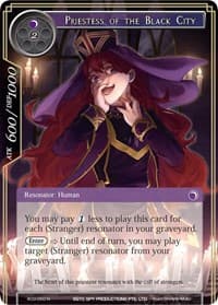 Priestess of the Black City - Alice Origin III - Force of Will card