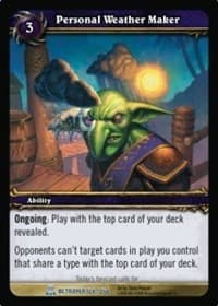Personal Weather Maker - Servants of the Betrayer - WoW card