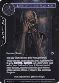 Residents of the Black City (Full Art) - Alice Origin III - Force of Will card