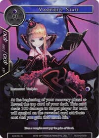 Vampire's Staff (Full Art) - Alice Origin III - Force of Will card