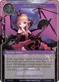 Vampire's Staff - Alice Origin III - Force of Will card