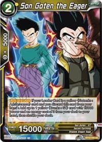 Son Goten the Eager - Rise of the Unison Warrior - Dragon Ball Super: Masters card