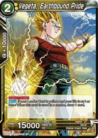 Vegeta, Earthbound Pride - Rise of the Unison Warrior - Dragon Ball Super: Masters card