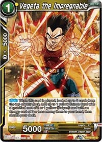 Vegeta the Impregnable - Rise of the Unison Warrior - Dragon Ball Super: Masters card
