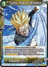 Trunks, Flash of Brilliance - Rise of the Unison Warrior - Dragon Ball Super: Masters card