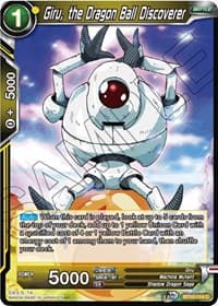 Giru, the Dragon Ball Discoverer - Rise of the Unison Warrior - Dragon Ball Super: Masters card