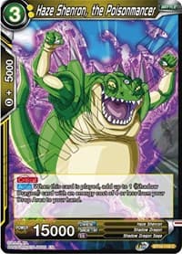 Haze Shenron, the Poisonmancer - Rise of the Unison Warrior - Dragon Ball Super: Masters card
