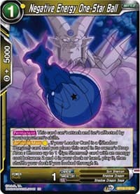 Negative Energy One-Star Ball - Rise of the Unison Warrior - Dragon Ball Super: Masters card