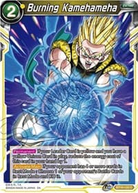 Burning Kamehameha - Rise of the Unison Warrior - Dragon Ball Super: Masters card