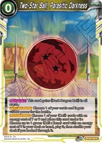 Two-Star Ball, Parasitic Darkness - Rise of the Unison Warrior - Dragon Ball Super: Masters card