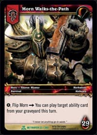 Morn Walks-the-Path - Servants of the Betrayer - WoW card