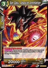 Son Goku, Absolute Annihilation - Rise of the Unison Warrior - Dragon Ball Super: Masters card