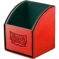 Dragon Shield Nest Deck Box - Red/Black (Holds 100+) - Dragon Shield Deck Boxes - Deck Boxes card
