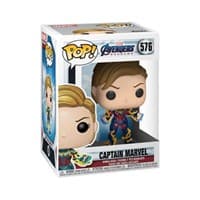 Avengers: Endgame: Captain Marvel (New Hair) (Bobble-Head) - Pop! Vinyl - Funko card