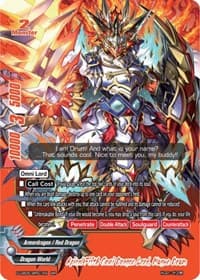 Apical Fifth Omni Dragon Lord, Mugen Drum (BR) - Buddy Again Vol.2 ~Super Buddy War EX~ - Future Card BuddyFight card