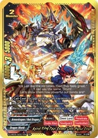 Apical Fifth Omni Dragon Lord, Mugen Drum (SP) - Buddy Again Vol.2 ~Super Buddy War EX~ - Future Card BuddyFight card