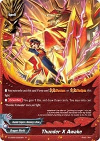 Thunder X Awake - Buddy Again Vol.2 ~Super Buddy War EX~ - Future Card BuddyFight card