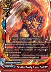 Fifth Omni Cavalry Dragon, Fuad "SD" - Buddy Again Vol.2 ~Super Buddy War EX~ - Future Card BuddyFight card