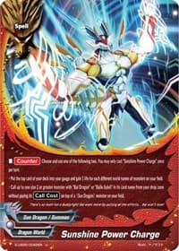 Sunshine Power Charge - Buddy Again Vol.2 ~Super Buddy War EX~ - Future Card BuddyFight card