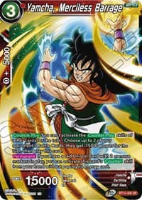 Yamcha, Merciless Barrage - Rise of the Unison Warrior - Dragon Ball Super: Masters card