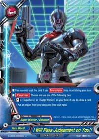 I Will Pass Judgement on You!! - Buddy Again Vol.2 ~Super Buddy War EX~ - Future Card BuddyFight card