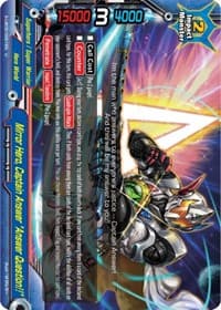 Mirror Hero, Captain Answer "Answer Question!!" - Buddy Again Vol.2 ~Super Buddy War EX~ - Future Card BuddyFight card