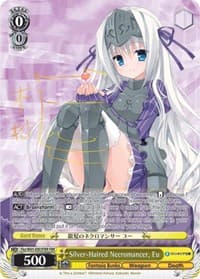 Silver-Haired Necromancer, Eu (FBR) - Fujimi Fantasia Bunko - Weiss Schwarz card