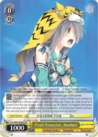 Frail Exorcist, Hanbei (SR) - Fujimi Fantasia Bunko - Weiss Schwarz card