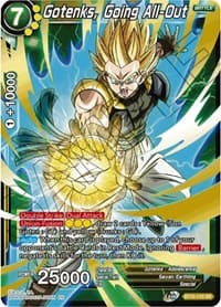 Gotenks, Going All-Out - Rise of the Unison Warrior - Dragon Ball Super: Masters card