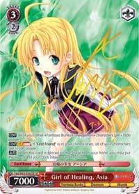 Girl of Healing, Asia (SP) - Fujimi Fantasia Bunko - Weiss Schwarz card