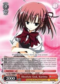 Absolute God, Kurimu - Fujimi Fantasia Bunko - Weiss Schwarz card