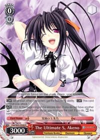 The Ultimate S, Akeno - Fujimi Fantasia Bunko - Weiss Schwarz card