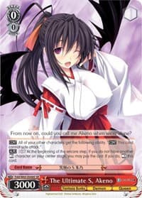 The Ultimate S, Akeno (SR) - Fujimi Fantasia Bunko - Weiss Schwarz card