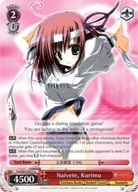Naivete, Kurimu - Fujimi Fantasia Bunko - Weiss Schwarz card