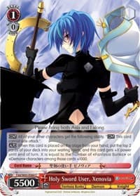 Holy Sword User, Xenovia - Fujimi Fantasia Bunko - Weiss Schwarz card