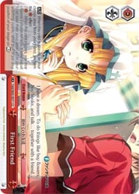 First Friend - Fujimi Fantasia Bunko - Weiss Schwarz card
