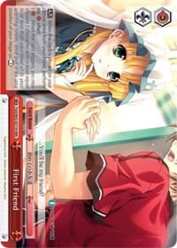 First Friend (RRR) - Fujimi Fantasia Bunko - Weiss Schwarz card