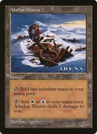 Adarkar Wastes (Arena League) - Oversize Cards - Magic: The Gathering card