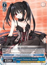 Elegant Clockwork, Kurumi - Fujimi Fantasia Bunko - Weiss Schwarz card