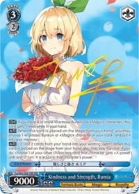 Kindness and Strength, Rumia (FBR) - Fujimi Fantasia Bunko - Weiss Schwarz card