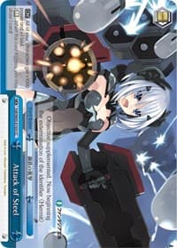 Attack of Steel - Fujimi Fantasia Bunko - Weiss Schwarz card