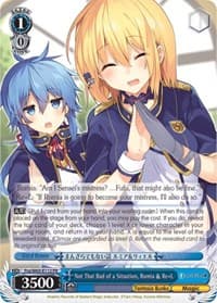 Not That Bad of a Situation, Rumia & Re=L - Fujimi Fantasia Bunko - Weiss Schwarz card