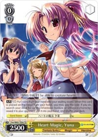 Heart Magic, Yuna - Fujimi Fantasia Bunko - Weiss Schwarz card