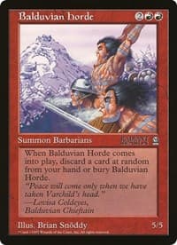 Balduvian Horde (Arena League) - Oversize Cards - Magic: The Gathering card