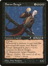 Baron Sengir (1st place) (Arena League) - Oversize Cards - Magic: The Gathering card