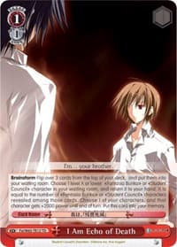 I Am Echo of Death - Fujimi Fantasia Bunko - Weiss Schwarz card